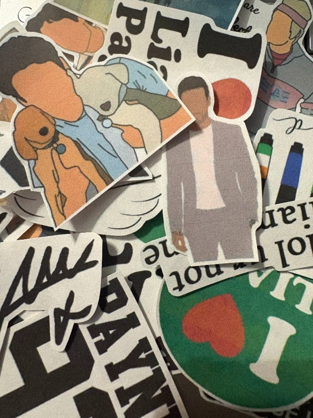 Handmade Liam Payne Stickers